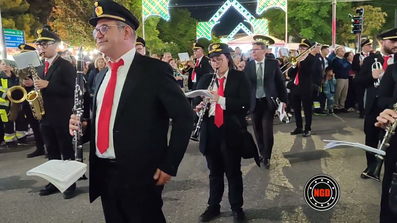 Marcia La Banda Urla Banda di Bitonto Traetta 23/9/24 Modugno Processione di San Nicola da Tolentino