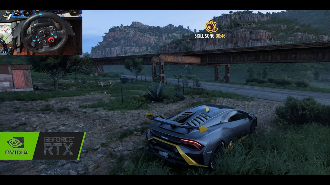 Lamborghini Huracán STO 2020 - Forza Horizon 5  Logitech G29 Gameplay