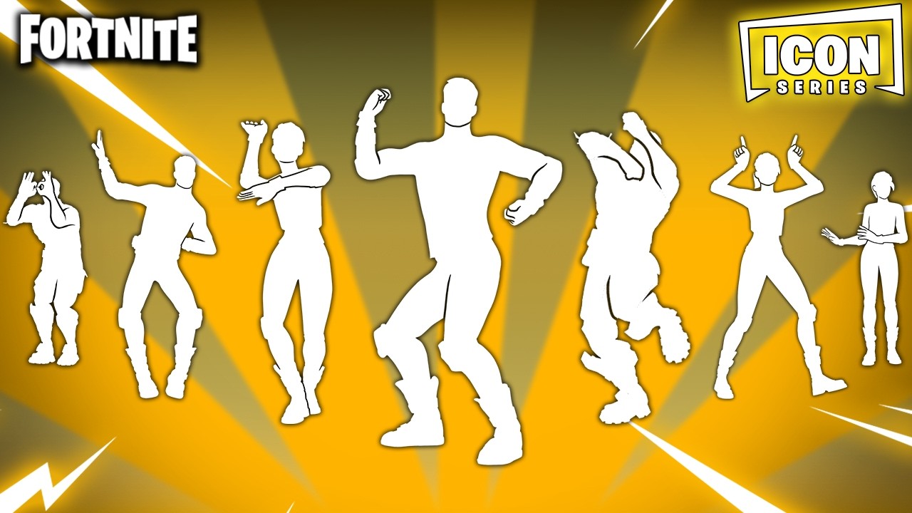 ALL FORTNITE ICON SERIES DANCES & EMOTES