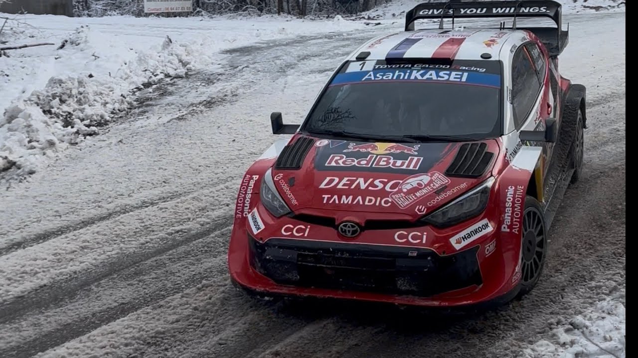 Monte Carlo Rally 2026 highlights. 