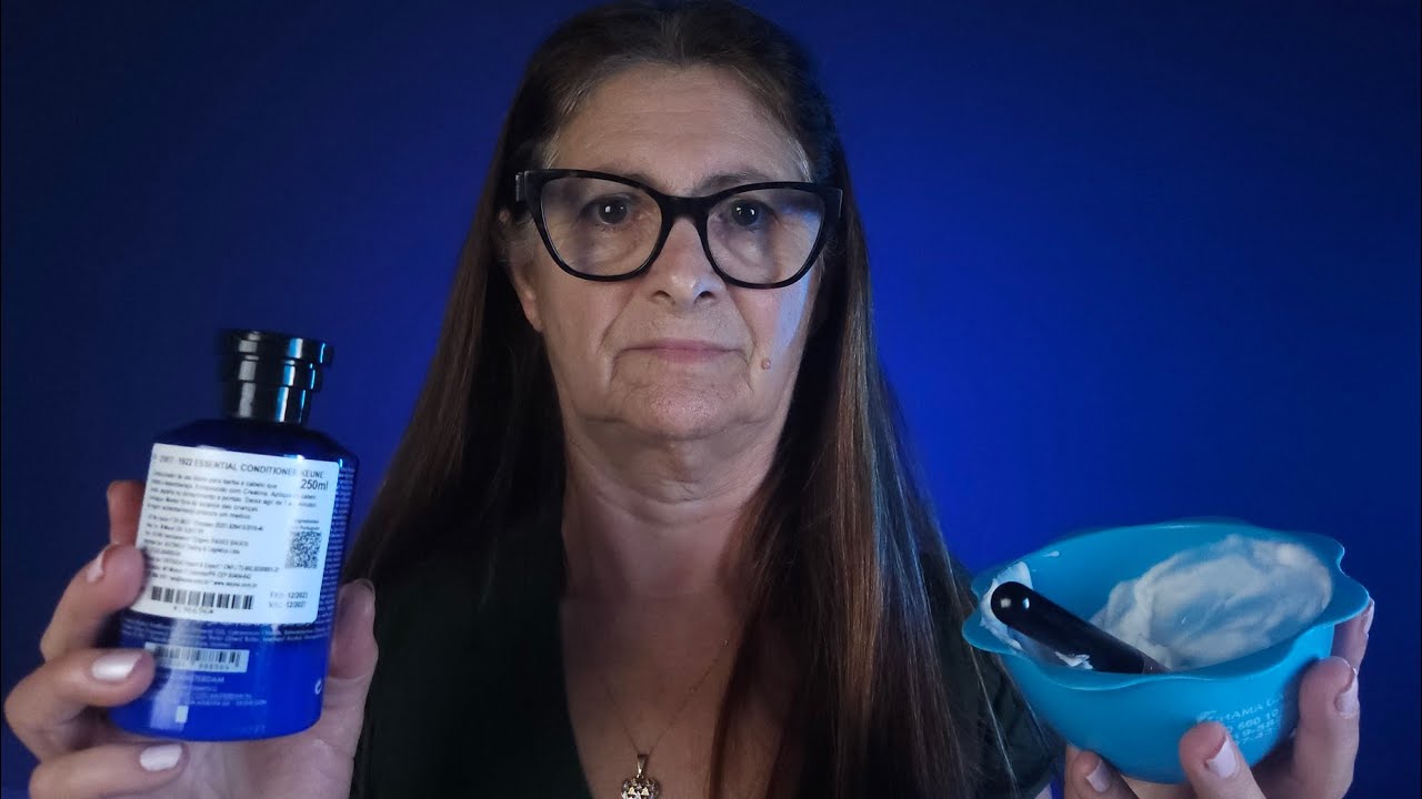 ASMR PINTANDO SEU CABELO