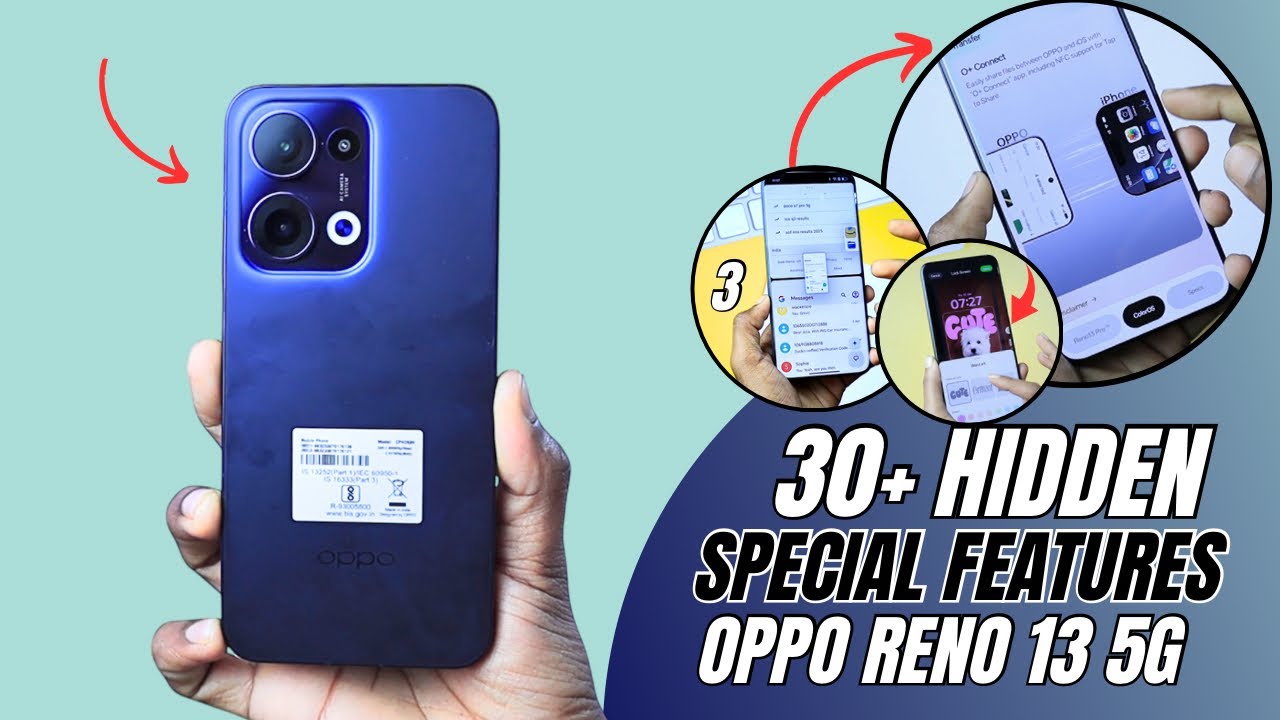 Oppo Reno 13 5g Tips And Tricks 🔥 Top 30+ AI Special Features | oppo reno 13