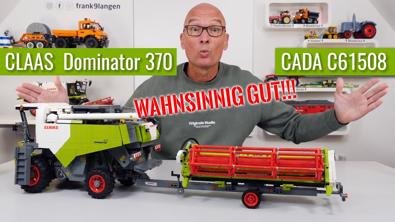 Cada C61508 - Claas Dominator 370 - Das beste Technik Modell!