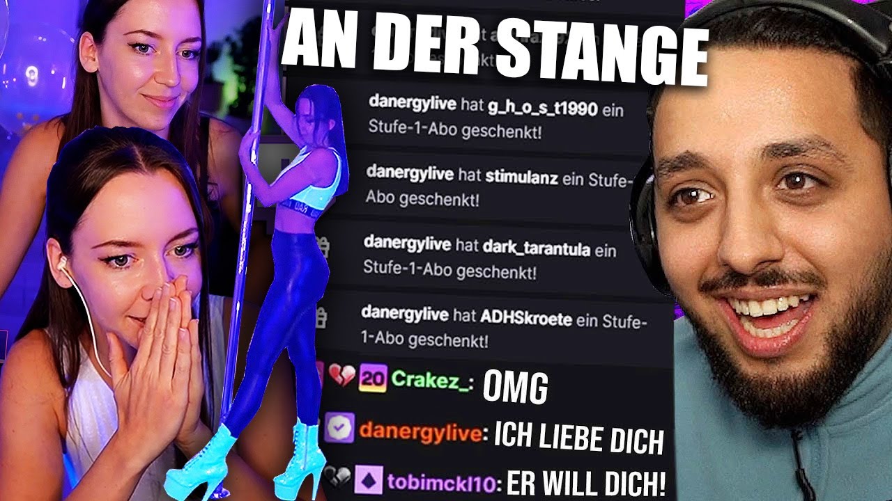 Sie Reagiert auf meinen Song für Sie .. (TANZT AN DER STANGE)
