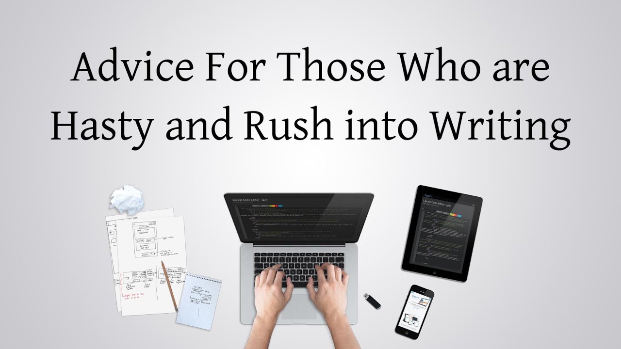 Advice for Those Who Are Hasty and Rush into Writing | Shaykh Nizār ibn Hāshim