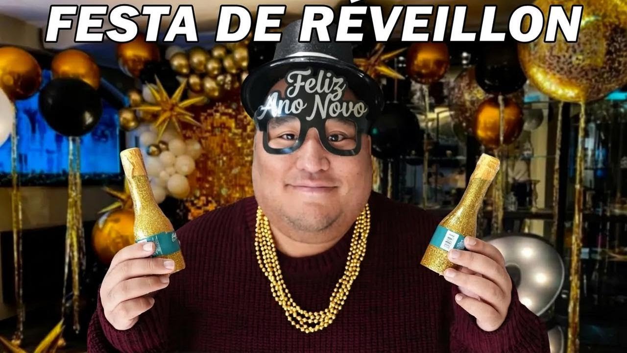 ASMR | Festa de Ano Novo (Comece às 23h46 para sincronizar certinho!)