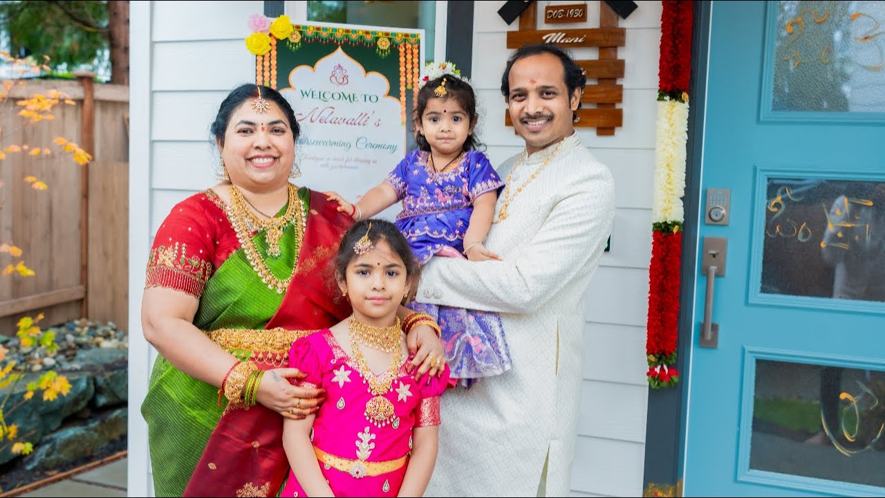 Nelavalli's Family Gruhapravesham || Telugu Housewarming || Bothell || Seattle, USA