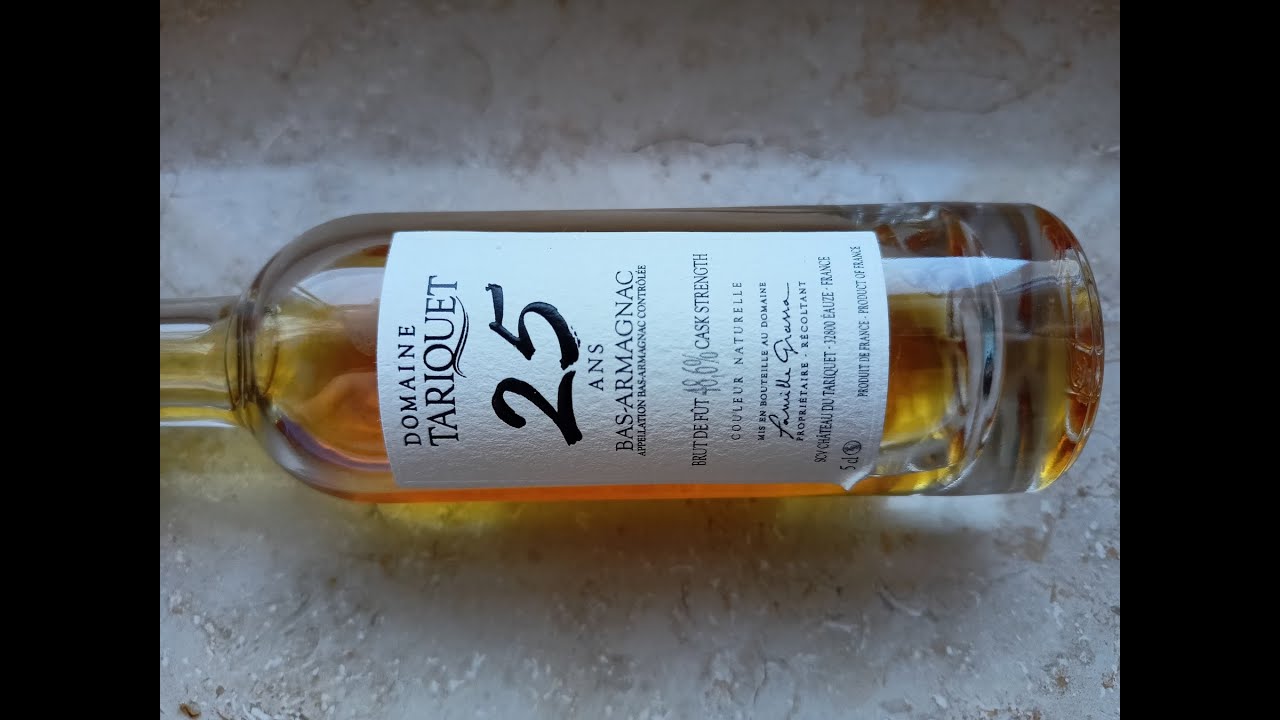 Armagnac Tariquet 25 Jahre Folle Blanche