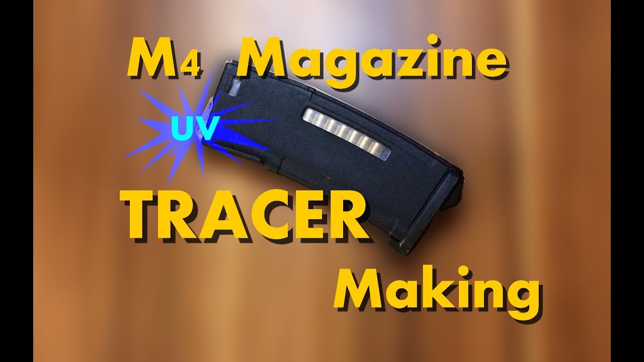Airsoft M4 Tracer making | Homemade airsoft tracer