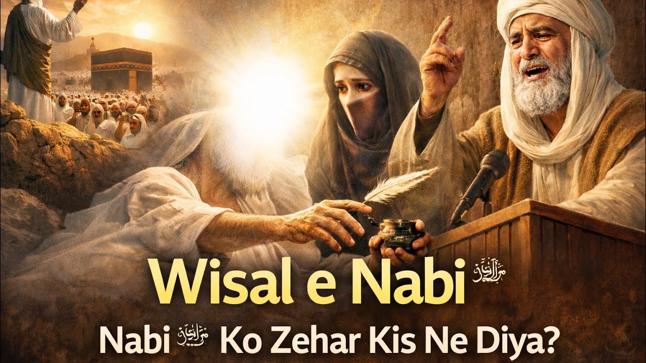 Nabi ﷺ Ke Aakhri Alfaaz | Tareekh Ka Sab Se Dardnaak Waqia