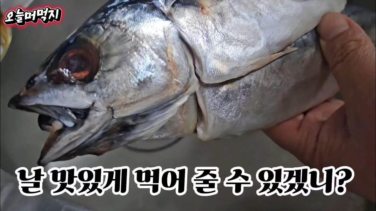 {오늘머먹지}후라이팬 고등어구이 기름 튐 없이 맛은 2배