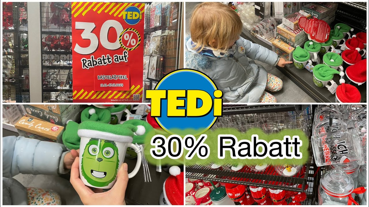 30% RABATT BEI TEDI BASTELSACHEN UND WOLLE | TEDI HAUL | Marytuga