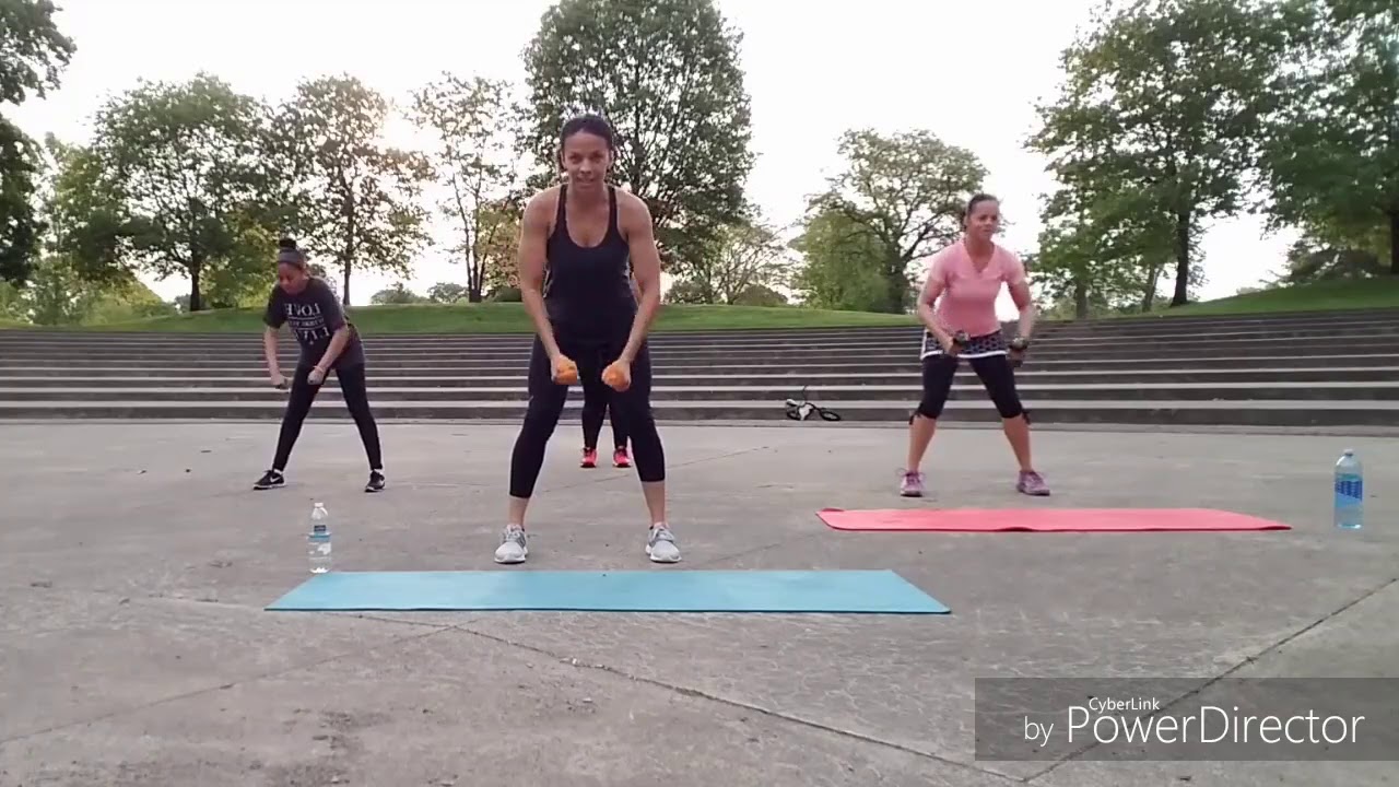 JFL fun quick workout at the park! Total body