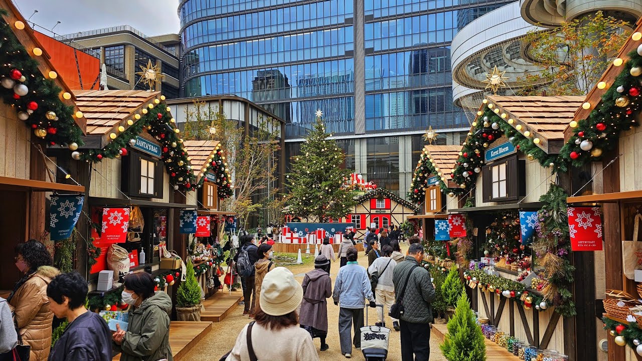 Tokyo Live - A Morning Walk to Tokyo's New Landmark - Azabudai Hills