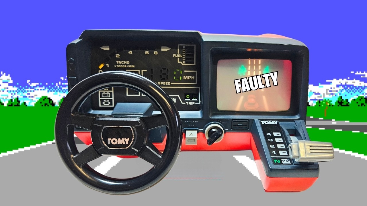Can I FIX this Faulty 80s Tomy Turnin' Turbo Dashboard?!