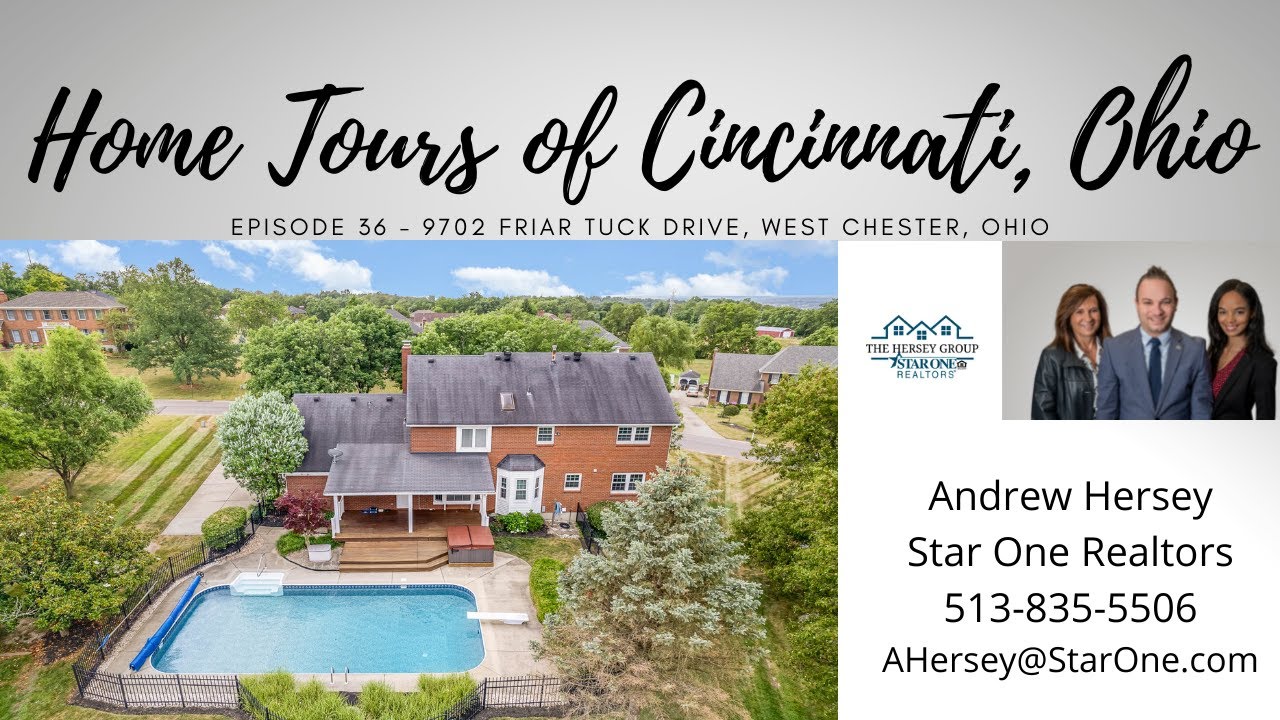 Home Tours of Cincinnati Ohio - Episode 36 - 9702 Friar Tuck Drive