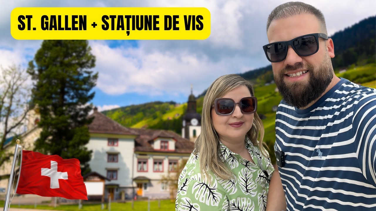 Am Descoperit un Colț Ascuns din Elveția 🇨🇭 – St. Gallen și o Stațiune Superbă din Alpi!
