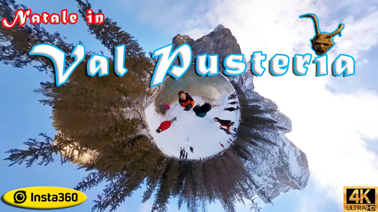Natale in VAL PUSTERIA (Mercatini, lago di Braies e Krampus) 4K