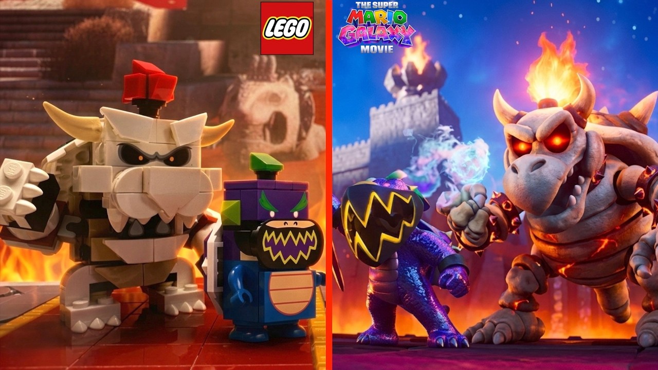 We Made The Super Mario Galaxy Movie with LEGO