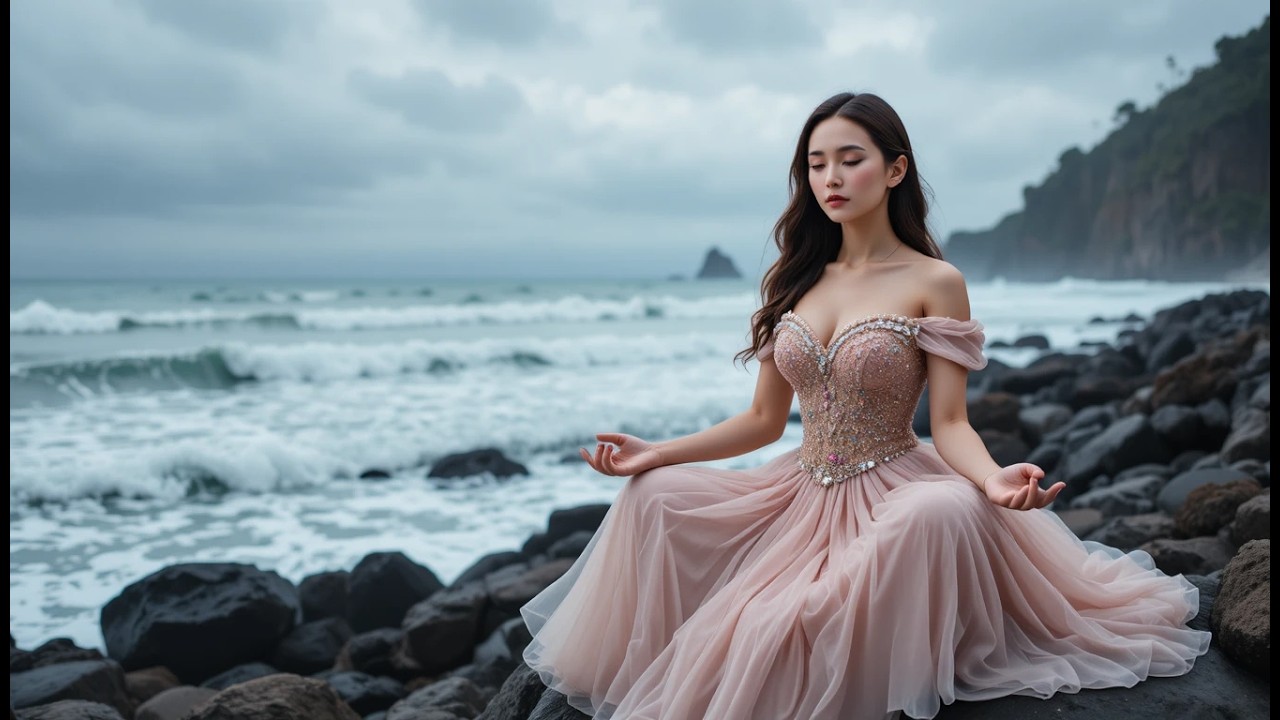 Relax your mind. Feel the peace.#relaxing #meditation #beach