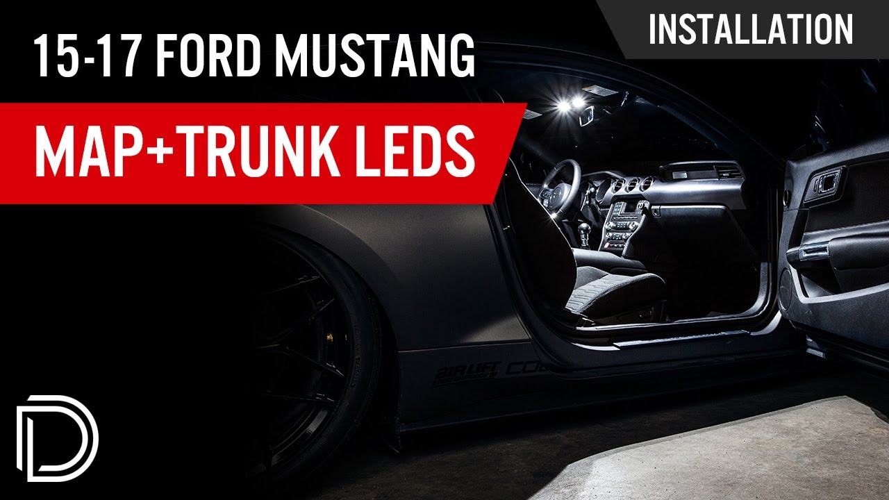 How to Install 2015-2017 Mustang Map and Trunk LEDs | Diode Dynamics
