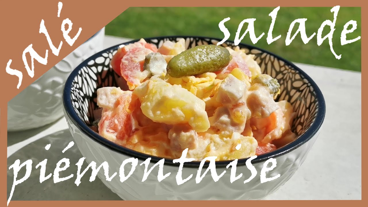/// salade piémontaise /// recette facile et rapide