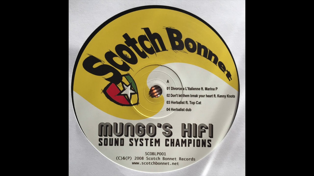 Divorce a L'Italienne ft. Marina P - Mungo's Hifi - Scotch Bonnet Records SCOBLP001