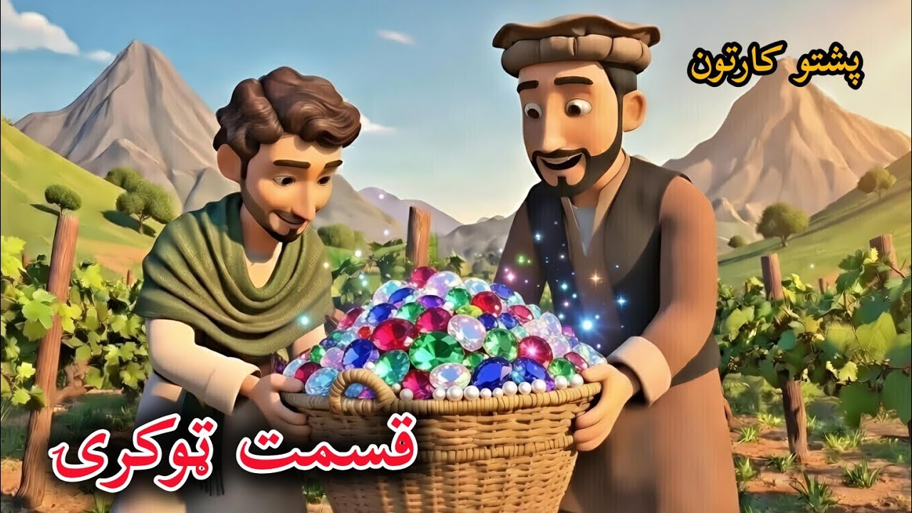 دوه ورونه کمال او جمال اتفاق|Tow Brothers Kamal And Jamal|Pashto cartoon story 