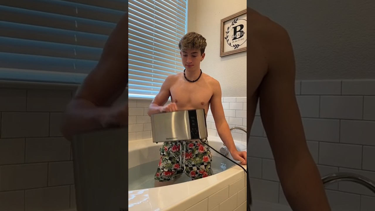 Toaster In Bathtub!