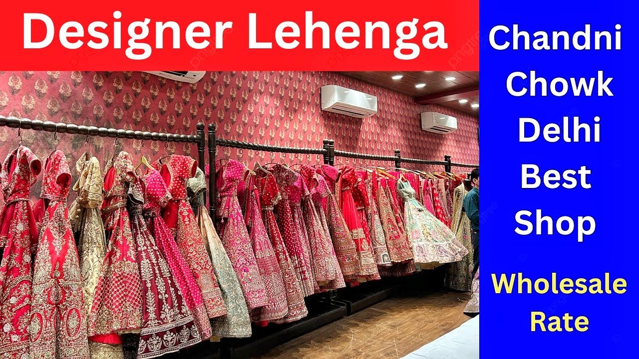 Best Lehenga Collection Shop in Chandni Chowk - Delhi , Wholesale Rates , CTC Trading Company