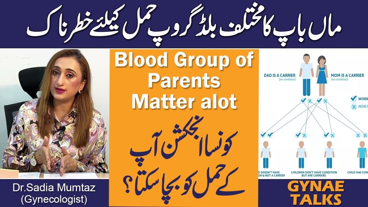 Maa Baap Ka Different Blood Group Hamal Kay Liye Khatarnaak? Blood Group Of Parents Matter Alot
