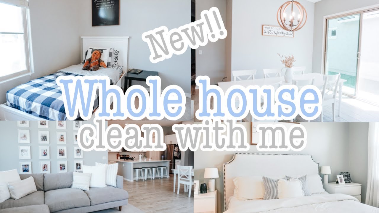 *NEW* WHOLE HOUSE CLEAN WITH ME || 2021 CLEANING MOTIVATION || CLEAN WITH ME