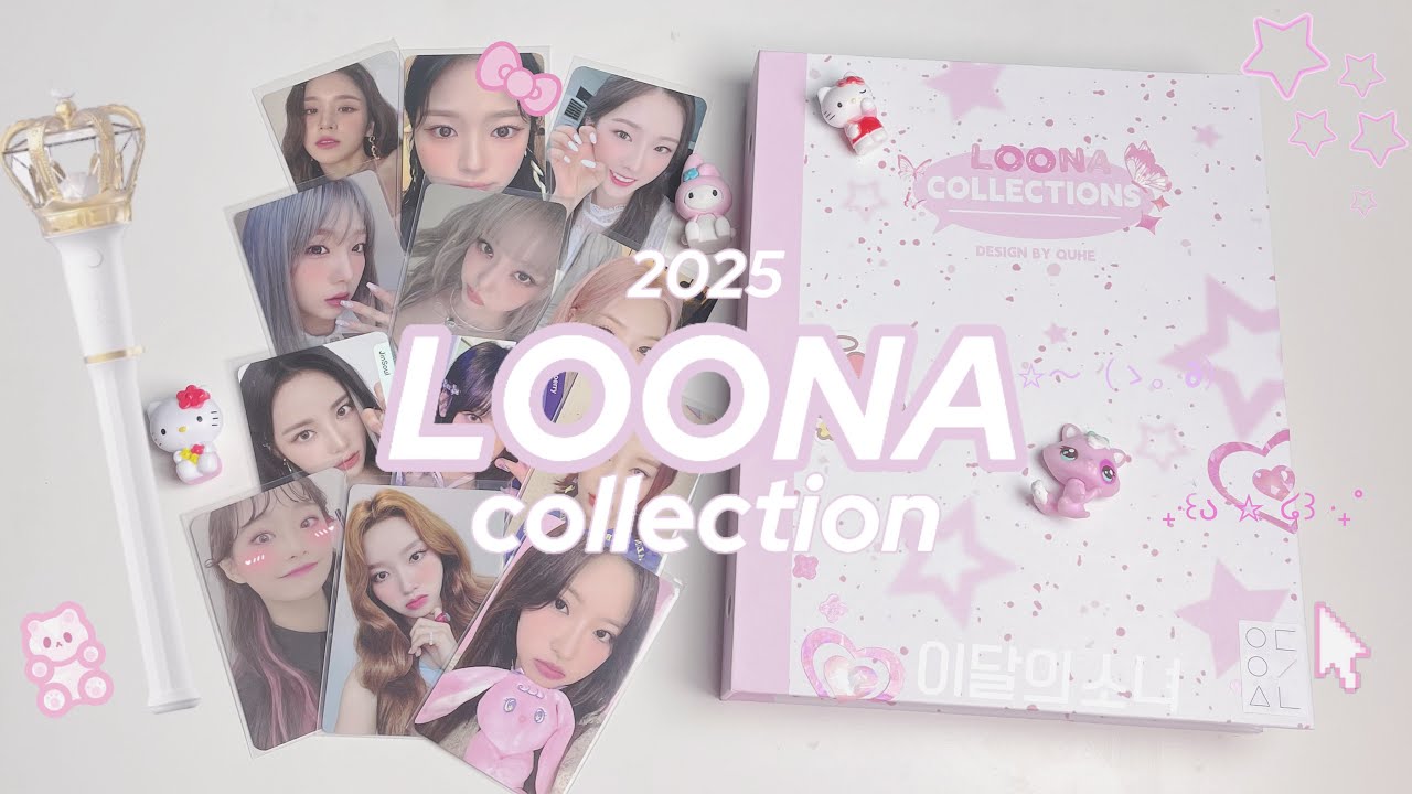 ♡ 2025 LOONA (+ redebuts) binder tour! + höpöttelyä