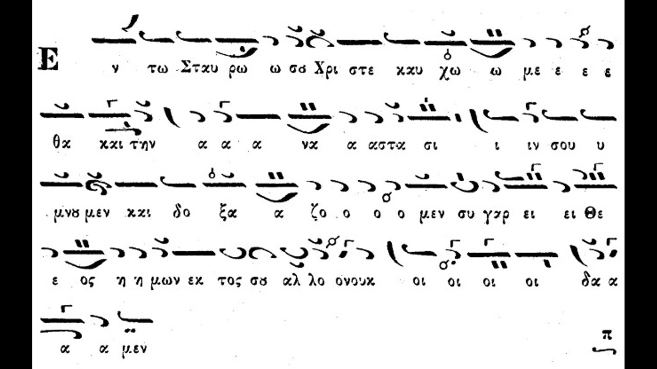 Αναστάσιμα εσπέρια στιχηρά - Ήχος πλ.β΄