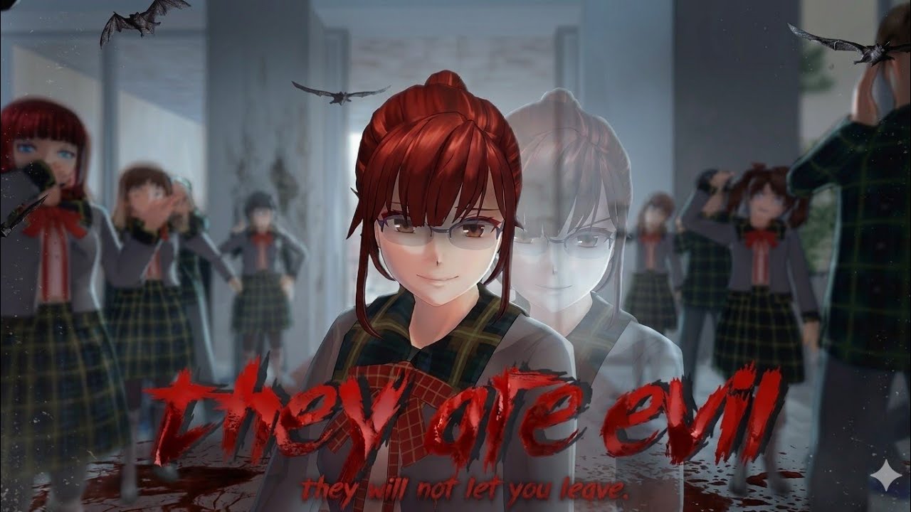 THEY ARE EVIL || HORROR MOVIE SAKURA SCHOOL SIMULATOR