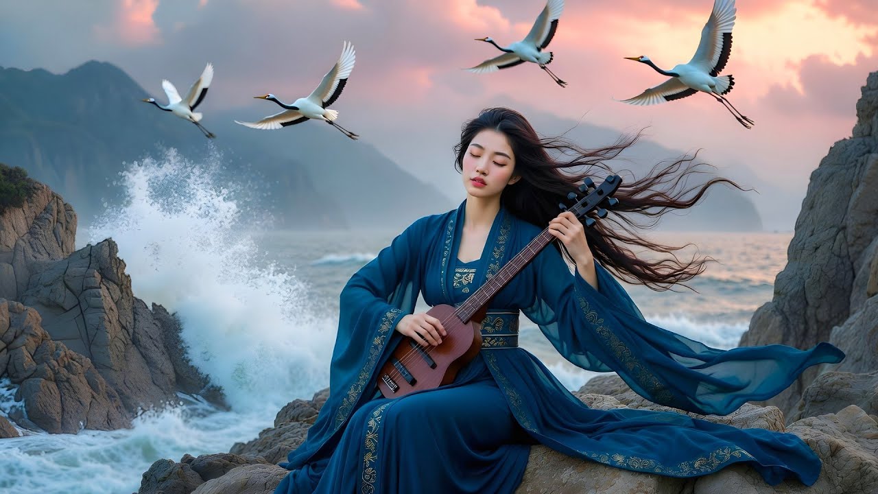 Guzheng & Bamboo Flute Zen 🌸🌿 Soothing Chinese Music for Stress Relief|  Deep Peace