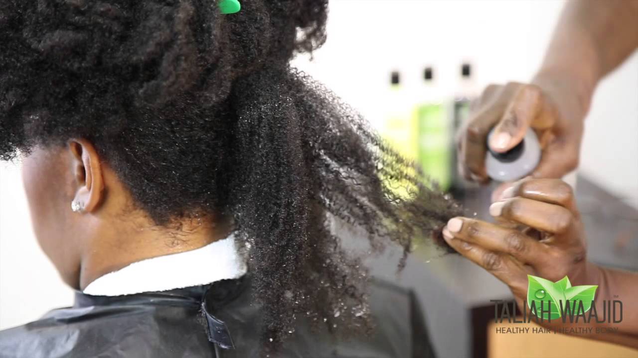 Detangling Matted, Natural Hair With Taliah Waajid Protective Mist Bodifier