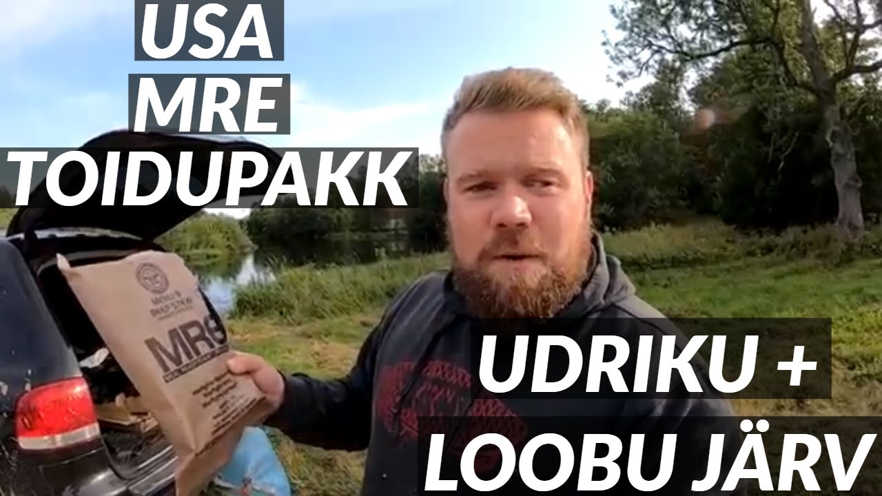 Udriku järved, Loobu järv ning USA MRE paki test - Ep10