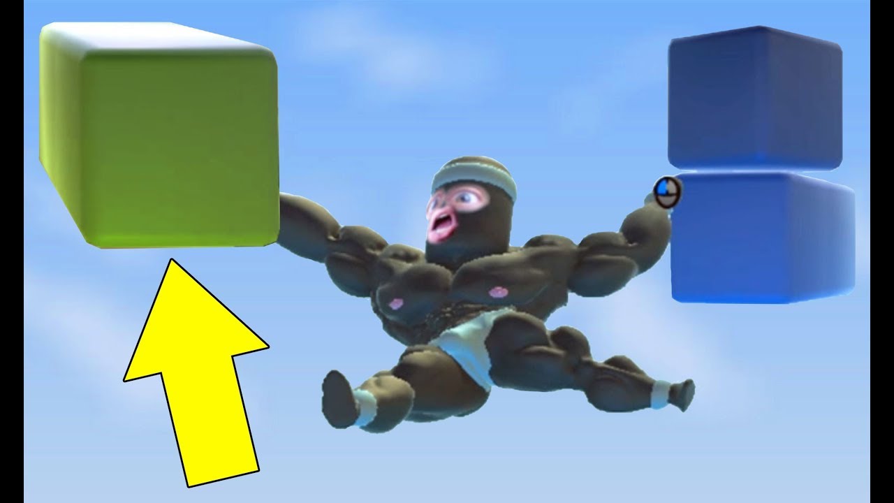 【DE JuN】肌肉棒子3D - 方塊疊疊樂！新模式！