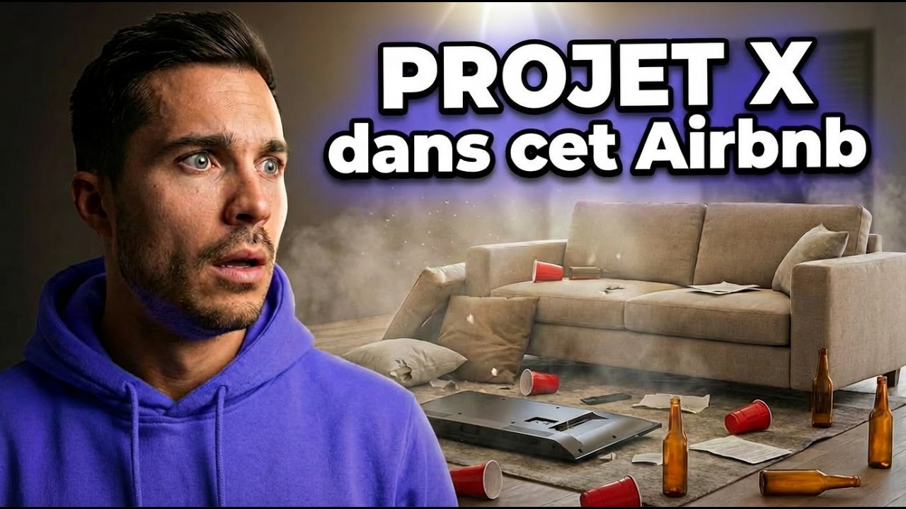 Airbnb : 17 “voyageurs” TIRENT au MORTIER dans son logement 😨 (comment éviter)