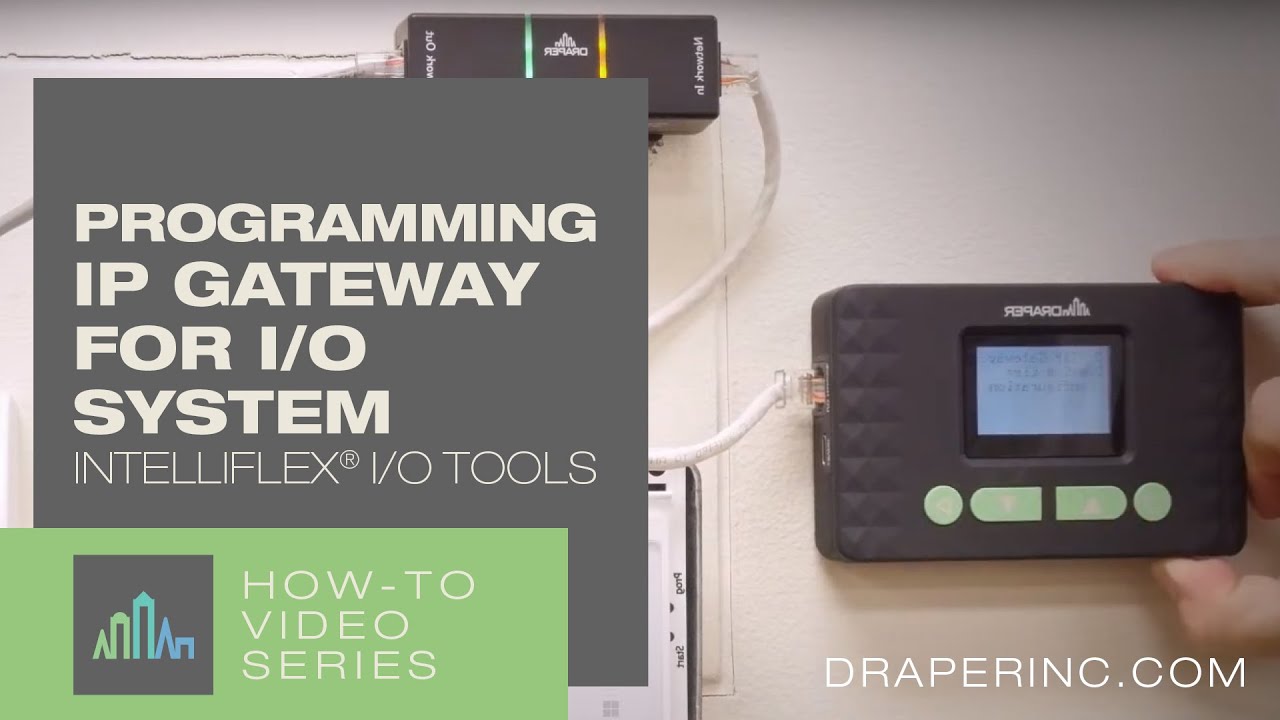 How-To Video: Programming an IP Gateway for the Intelliflex&reg; I/O System