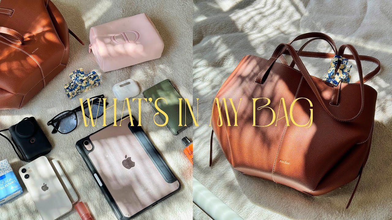 What’s in my bag | Polene Cyme mini / work and daily essentials