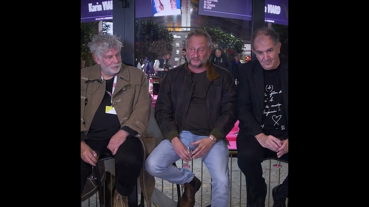 Interview exclusive de Benoît Poelvoorde, Vincent Tavier et André Bonzel au FIFCL 2022