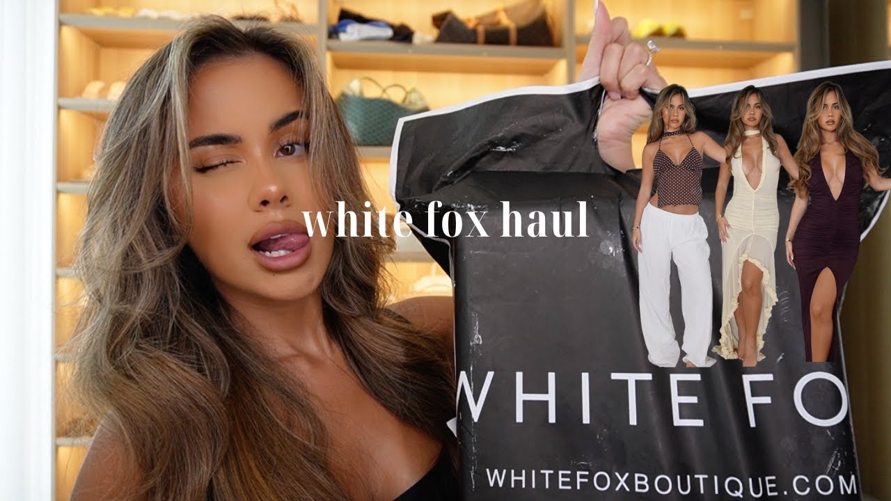 WHITE FOX NEW IN TRY ON HAUL ♡