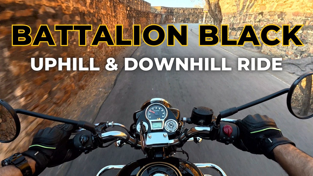 Bullet 350 Battalion Black Hill Ride | Chittorgarh Fort | Motorxone
