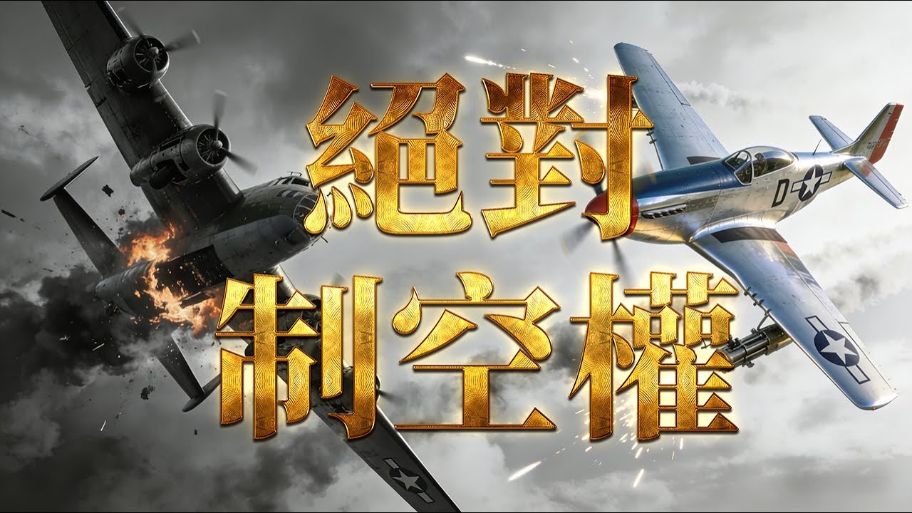 P-51野馬 vs 德國空軍：從B-17的保鏢到納粹戰鬥機的屠夫
