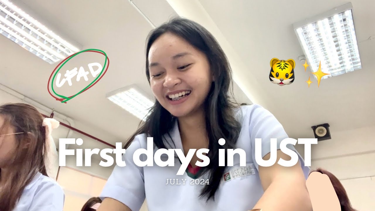 college diaries ep.3✨: first days in UST + *umiyak??😭