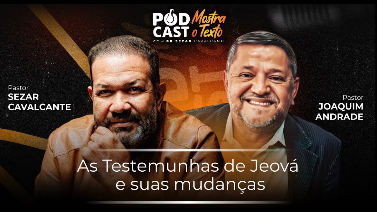 ( AO VIVO ) MOSTRA O TEXTO - AS TESTEMUNHAS DE JEOV&Aacute; E SUAS MUDAN&Ccedil;AS PR JOAQUIM DE ANDRADE 26/12/25