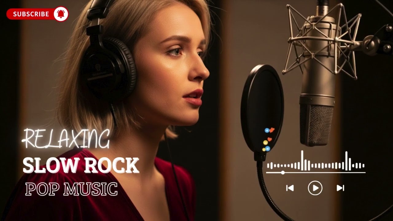 Relaxing Slow Rock 2025 – Golden Horizon of Peace | Calm Rock Mix for Focus & Reflection