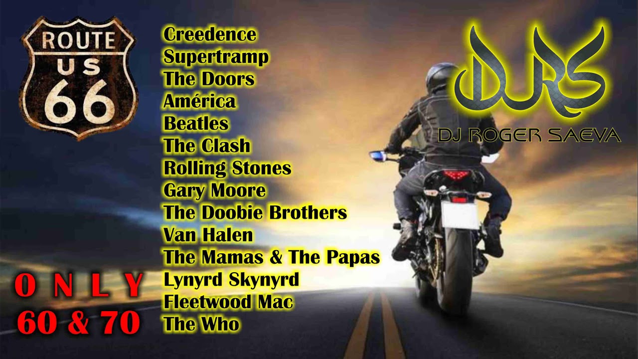 🔵SUPERTRAMP, CREEDENCE, ROLLING STONES, BEATLES, THE DOORS🌱  # ROUTE 66  ROCK ROAD [DJ ROGER SAEVA]